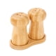 thumbnail image 4 of Palillero de gran capacidad, organizador de palillos de madera doble, 4 of 9