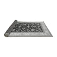 thumbnail image 2 of Ahgly Company Indoor Round Oriental Gray Traditional Area Rugs, 8' Round, 2 of 4