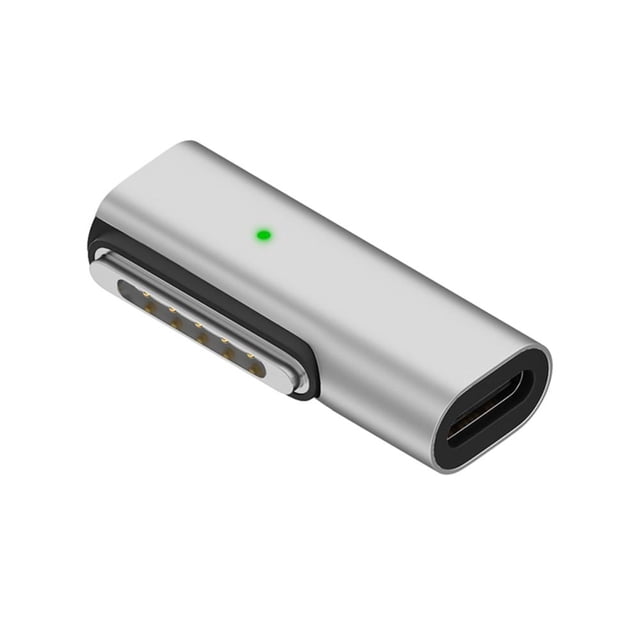 Luz indicadora del adaptador de carga rápida magnética para MacBook Air/Pro (curva lateral)