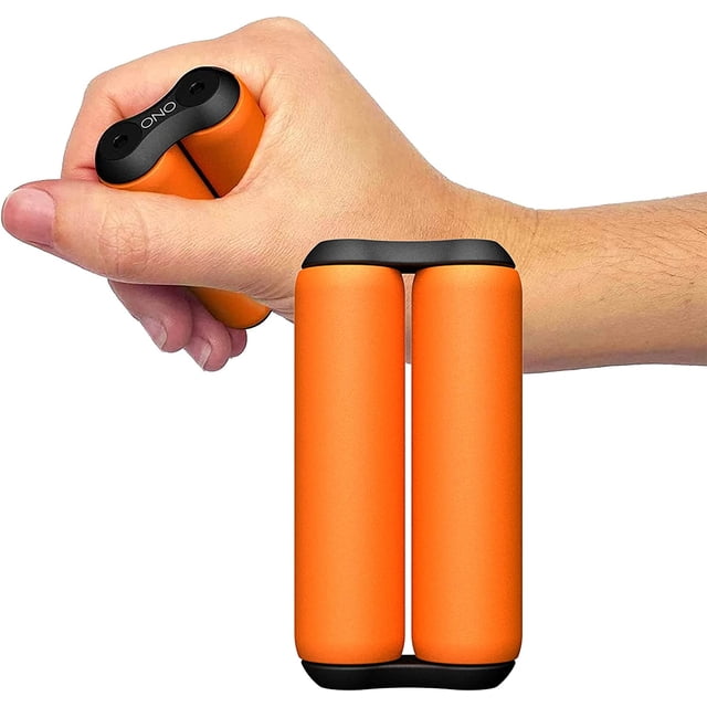REJODA-Roller - Handheld Fidget Toy for Adults | Help Relieve Stress, Anxiety, Tension | Promotes Focus, Clarity | Compact, Portable Design (Junior Size/ABS Plastic, Orange)