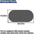 thumbnail image 2 of Car Rear Window Sunshade, Windshield Sunshade Block UV Rays for Rear Facing Seats with Suction Cup, Sunlight Shield for Back Window, Sun Blocker Mesh Cover for Baby Pet Children (39"x19"/Rear), 2 of 6