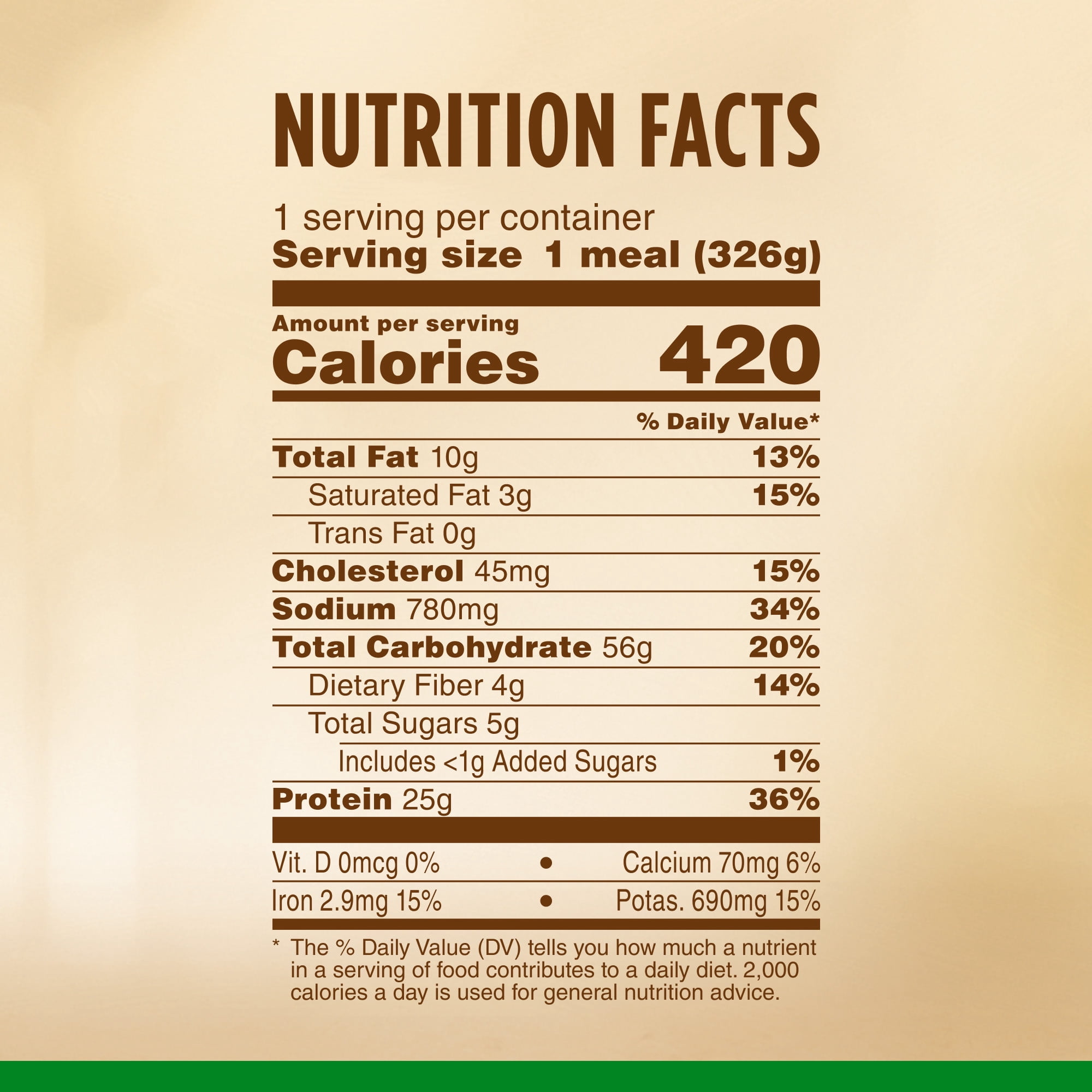 Marie Callender's Roasted Garlic Chicken, Frozen Meal, 11.5 oz. Bowl
