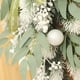 thumbnail image 3 of Arco de boda con flores nevadas, letreros de bienvenida para bodas con flores artificiales para decoración de puertas, decoración de bodas económica, 3 of 5