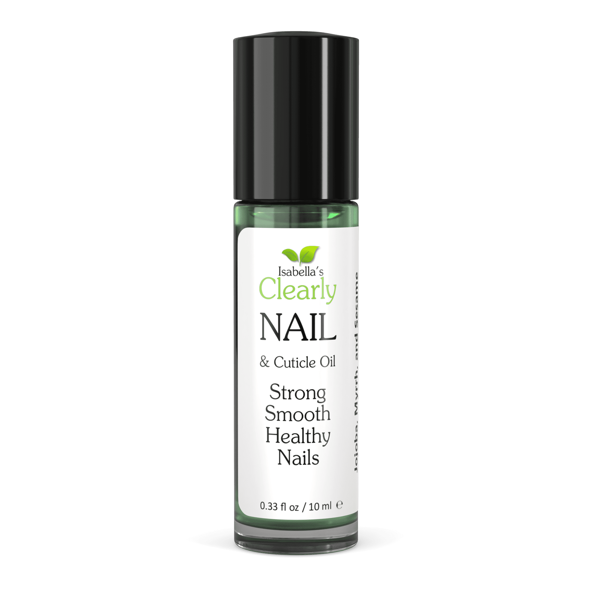 Clearly NAIL, Nail and Cuticle Oil Treatment | Nail Strengthener for Strong Nails + Cuticle Repair for Soft Healthy Cuticles | Roll On Blend of Natural and Essential Oils