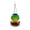 Green, variant on Clearance! Soovim Solar Powered Hanging Bird Bath, Outdoor Fountain for Garden Patio, Orange 40x20cm