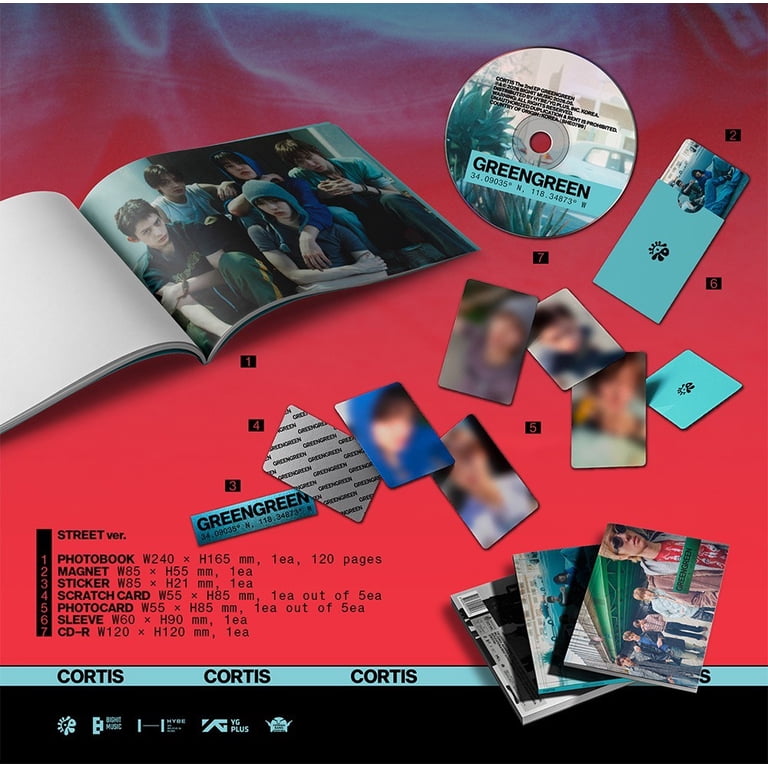 CORTIS - GREENGREEN THE 2ND EP Album STREET Version - Walmart.com