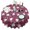 Red Baseballs With, variant on Red Footballs on Blue Pattern Round Tablecloth 60"x60",Wrinkle Wipeable Table Cloth for Kitchen Dining Room Picnic Patio Party