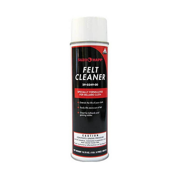 Professional Pool Table Cloth Felt Cleaner, removes stains and spills ...