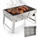 thumbnail image 1 of Asador Plegable Para Carbon Portatil Acero Inoxidable, 1 of 10