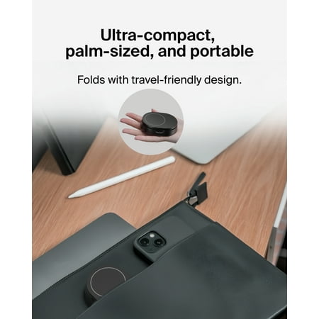 Belkin - BoostCharge Pro Convertible Magnetic Wireless Charging Stand with Qi2 15W - Black