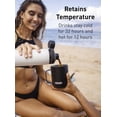 thumbnail image 2 of CamelBak Chute Mag Botella de agua de acero inoxidable con aislamiento al vacío, 32 oz, color blanco, 2 of 5