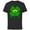 Black, variant on Disney and Pixar Toy Story Alien Shamrock St. Patrick’s Day - Short Sleeve Cotton T-Shirt for Adults - Customized-Black