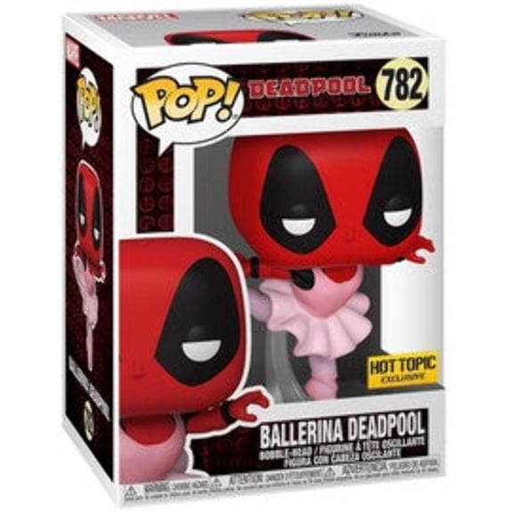 Collectible Funko POP! Deadpool: Ballerina Deadpool (Hot Topic) #782