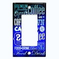 thumbnail image 6 of Metal Light Switch Plate Cover Cafe Diner Coffee Sign Blue COF034, 6 of 13