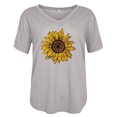 thumbnail image 4 of Chemises Imprimées Mode pour Femmes Manches Courtes T-Shirts Amples, 4 of 4