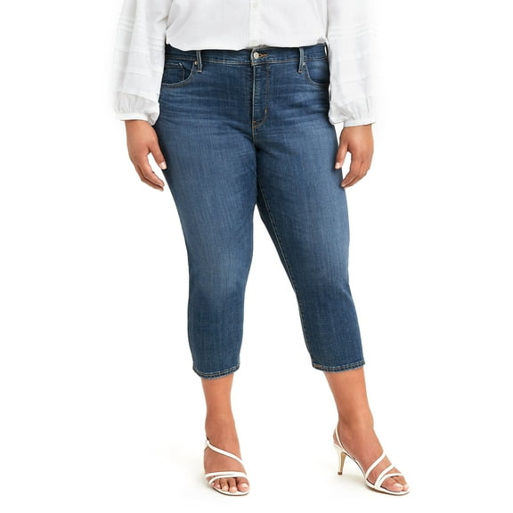Levi’s Women's Plus Size 311 Shaping Skinny Capri Jeans