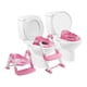 thumbnail image 2 of Baño Entrenador con Escalera AEIOU  3 en 1 rosa, 2 of 2