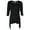 Black, variant on Sharkbite Luxe Lounge Top (Women)