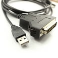 thumbnail image 2 of Silabs CP2102 USB RS232 Serial Printer Adapter Cable to DB25 for Bar Code Printer Scanner (180CM), 2 of 10