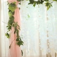 thumbnail image 5 of BalsaCircle 42" White Hanging Artificial Wisteria Flowers Vine DIY Garland Wedding Party Centerpieces, 5 of 8