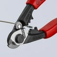 thumbnail image 6 of Knipex Tools 95 62 190 Wire Rope Cutters, 6 of 9