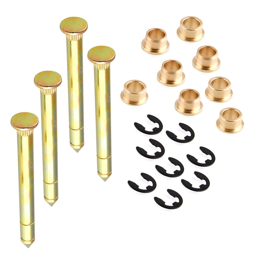 2 Set Door Hinge Pins Pin Bushing Kit TWO DOOR For Ford Bronco F150