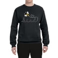 thumbnail image 2 of Wild Bobby, Bee Kind Motivational Inspirational Teachers, Pop Culture, Unisex Crewneck Graphic Sweatshirt, Black, Small, 2 of 4