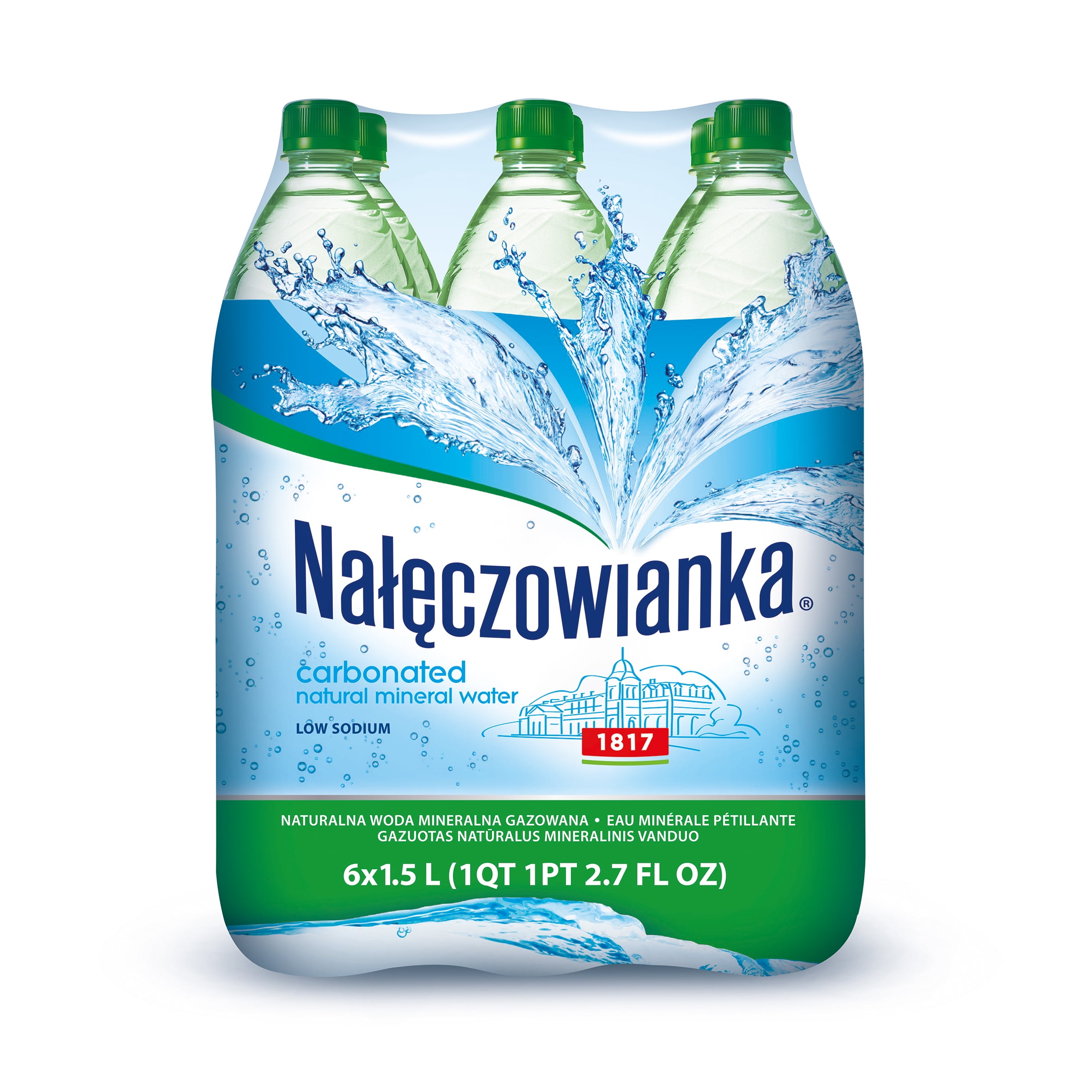 NALECZOWIANKA CARBONATED WATER 6/1.5l