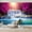 Color 3, variant on Wallpaper Majestic Waterfall Turquoise Rapids Rocky Cliffs Cloudy Sky Peel and Stick Wall Murals 69"H x 96"W Removable PVC Wall Paper Self-Adhesive Wall Paintings Art Decor for Bedroom Living Room