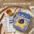 thumbnail image 3 of Xixirimido Cute Cat Starry Night Print Bible Cover Case Large Quilted Bible Carrying Case with Handles & Bookmarks Bible Study Supplies & Accessories Christian Gifts for Church, 3 of 7