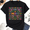 Black, variant on Unisex Mexican Folk T-Shirt, Colorful Mexico Floral Art, 100% Cotton Short Sleeve Tee