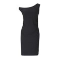 thumbnail image 5 of Women’s One Shoulder Bodycon Mini Dress Ruched Slim Fit Sleeveless Cocktail Party Club Dress, 5 of 8
