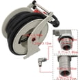 thumbnail image 3 of 3/4in x 50FT Fuel Dispenser Hose Reel Automatic Fuel Hose Reel Retractable for Aircraft Marine and Vehicle Fuel Tanks, 3 of 7