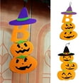 thumbnail image 3 of de Halloween Boo / Calabaza / Fantasma con cuerda, Decoraciones para puertas colgantes de Halloween para interiores y exteriores Señales Gloria Decoración colgante de Halloween, 3 of 9