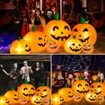 thumbnail image 5 of 8 FT Long Halloween Inflatables Pumpkin Decorations with Build-in LED Lights, Halloween Pumpkin Stack Blow Up for Indoor Outdoor Lawn Garden Home Yard Party, 5 of 10