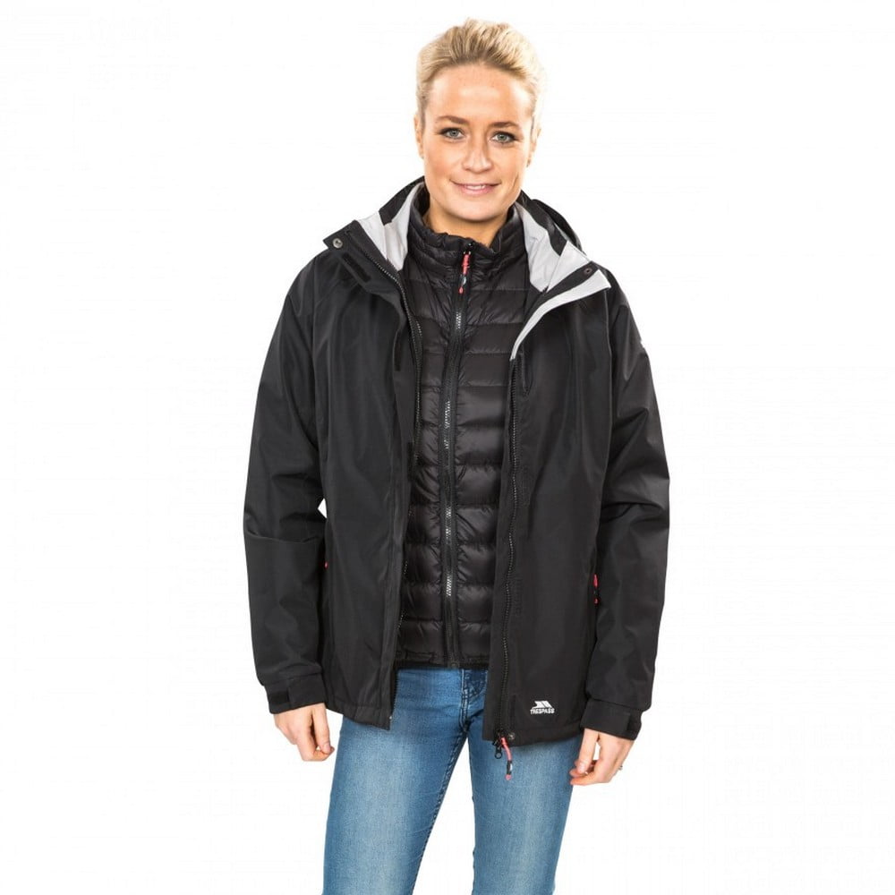Trespass Womens 3-in-1 Trailwind Down Jacket