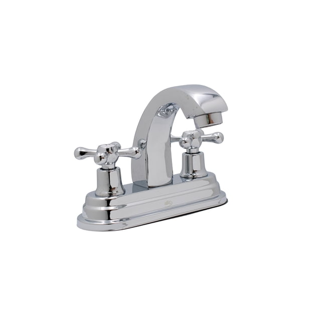Mezcladora Para Lavabo alfa Acero Inoxidable Cuello Recto Metalico