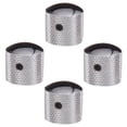 thumbnail image 1 of 4 Piezas De Perillas Guitarra Baja Plata Para Accesorios De Instrumentos De Guitarra Eléctrica shamjiam Perilla de volumen de guitarra, 1 of 7