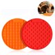 thumbnail image 2 of Alfombrilla para lamer para perros, tamaño grande, 2 unidades, dispositivo de distracción para lavar perros, almohadilla para lamer con mantequilla de maní con fuerte succión para bañarse, acicalarse y entrenarse Ormromra 220585-1, 2 of 6