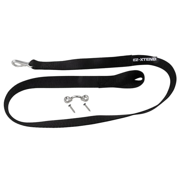 EZ-Xtend Pontoon Ladder Pull Up Strap Using Snap Hook System - Polyester Webbing - 1" W x 55" L