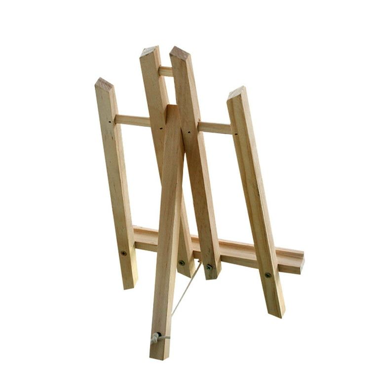 Wood Table Top Easels, Bulk Easel Stands for Painting Canvases (13.8 in, 12  Pk)