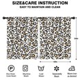 thumbnail image 2 of Blackout Kids Curtains,Leopard Print Childrens Insulated Curtains Set Of 2,Bedroom Essentials,Toddler Room Decor 42"x54"(106x137cm), 2 of 4