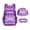 F-70724aa, variant on AHMOMEI Cute Print 3 Pieces Backpack Set, 16.54" Height Backpack with Lunch Tote & Pencil Case for Picnic, Weekend Play & Daily Casual Activities