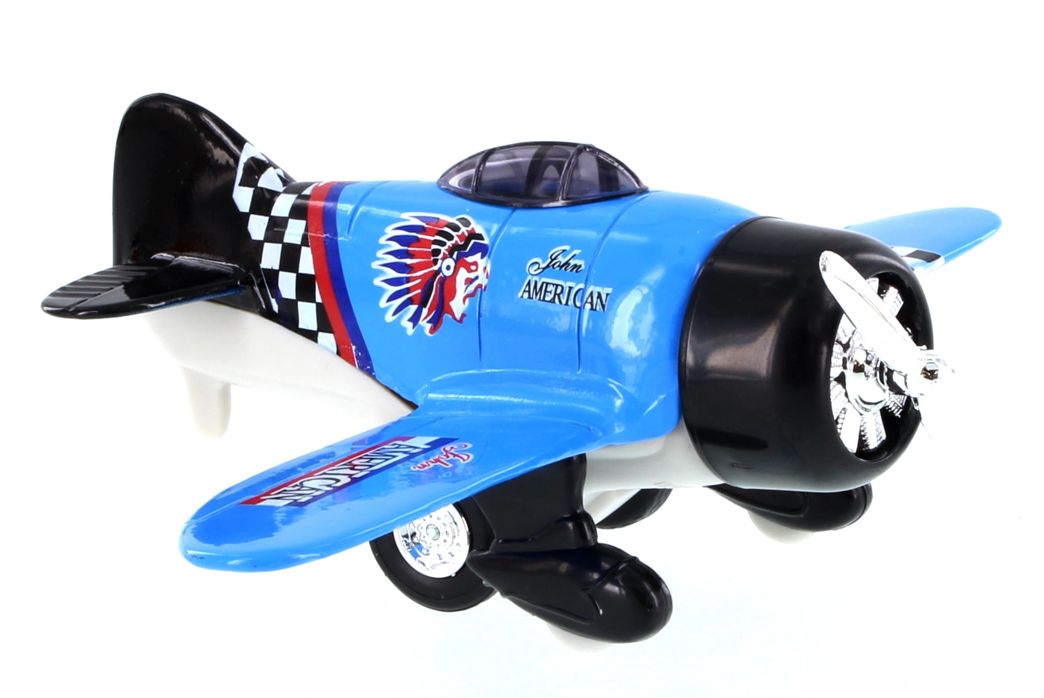 Box of 6 Classic Wing Airplane, Assortment - Showcasts 998D - 6" Scale Diecast Model Planes