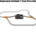 thumbnail image 3 of Replacement Parts for Thomas The Train - FXX69 ~ Thomas & Friends Trackmaster Builder Bucket ~ Replacement Switchable Y Track Pieces ~ 1 TL (Left Turn) 1 TR (Right Turn) ~ Orange, 3 of 5