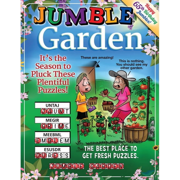 Jumbles(r) Jumble(r) Garden: It's the Season to Pluck These Plentiful Puzzles!, (Paperback)