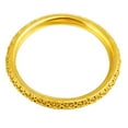 thumbnail image 3 of para mujer, Color dorado de material acero de latón, con estampado de flores, brazaletes clásicos para mujer 62mm, 3 of 8