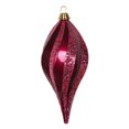 thumbnail image 1 of Magenta Candy Glitter Swirl Drop Ornament - 12 in., 1 of 1