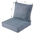 thumbnail image 6 of Better Homes & Gardens 24"x 24" Outdoor Deep Seat Cushion, 2-Piece, Medallion, 6 of 8