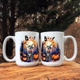 thumbnail image 3 of Happy Halloween Vampire Great Dane BOO with Pumpkins Fun and Spooky Mug Danes Dog Lover Gifts Coffee Tea Cup - 00018, 3 of 4